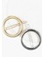 Oval Tasarım Metal Halka Çıt Çıt Klipsli Pinterest Toka Altın 1
