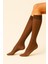 Kadın Diz Altı Pantolon Çorap Orta Kalın Micro 40 Kakao Mat Mus Çorap 3