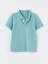 Yeni Sezon Polo Yaka Basic Kısa Kollu Erkek Çocuk Tişört 4