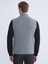 Yeni Sezon Standart Kalıp Dik Yaka Erkek Triko Yelek 5