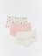 Yeni Sezon Baskılı Kız Çocuk Boxer 3'lü 1