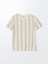 Yeni Sezon Bisiklet Yaka Çizgili Kısa Kollu Erkek Çocuk Tişört 1