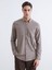 Yeni Sezon Regular Fit Uzun Kollu Gabardin Erkek Gömlek 2
