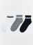 Yeni Sezon Çizgili Erkek Çocuk Soket Çorap 3'lü 1