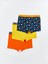 Yeni Sezon Baskılı Erkek Çocuk Boxer 3'lü 2