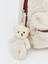 Yeni Sezon Ayı Teddy Nakışlı Pelüş Kız Çocuk Sırt Çantası 3