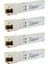 4x Gigabit RJ45 Sfp Modülü 10/100/1000MBPS Sfp Bakır RJ45 Sfp Alıcı -Verici Gigabit Ethernet Switch (Yurt Dışından) 1