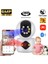 Çift Kameralı Gece Renkli Görüşlü 6 Mp Full Hd Bebek, Evcil Hayvan, Bakıcı Ev Güvenlik Kamerası 5