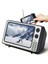 Retro Tv Telefon Büyüteç 3D Hd Cep Telefonu Ekranı 12 Inç Retro Tv Amplifikatörü Tüm Akıllı Telefonlar Için (Yurt Dışından) 3