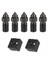 Ender 3 V3 Se Için 5 Adet Yüksek Hızlı ve Yüksek Akışlı Ekstrüder Sertleştirilmiş Çelik Nozullar 0 4mm 2 Adet Silikon Kapaklı 3D Yazıcı (Yurt Dışından) 1