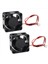 2x 3D Yazıcının 4020 Soğutma Fanı Dc 24V Fırça Boş Mini Soğutucu 40MM Soğutma Fanı 40X40X20MM Yüksek Kalite (Yurt Dışından) 1