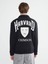 Yeni Sezon Dik Yaka Baskılı Harvard Baskılı Erkek Sweatshirt 4