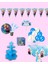 Frozen Karlar Ülkesi Elsa 8 Kişilik Doğum Günü Parti Seti -Karlar Ülkesi Elsa Konsepti Kek Standı 1