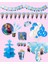 Frozen Elsa Doğum Günü Parti Seti - Kız Çocuk Doğum Günü Parti Süsleri 24 Kişilik 1