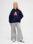 Kız Çocuk Lacivert Vintagesoft Arch Logo Sweatshirt 3