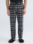 Yeni Sezon Standart Kalıp Ekose Erkek Pijama Alt 2