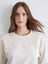 Yeni Sezon Kroşe Detaylı Kadın Sweatshirt Tunik 1