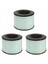 Partu Bs-08 3-1 In-1 Filtre Sistemi Için 3x Hepa Filtresi Filtre Öncesi Gerçek Hepa Filtresi Aktif Karbon Filtre Içerir (Yurt Dışından) 1
