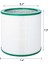 4 Paket Hepa Yedek Filtresi Dyson TP00 TP02 TP03 AM11 Tower Arıtma Saf Soğuk Bağlantı Bölüm 968126-03 (Yurt Dışından) 5