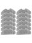 12PCS Eufy X8 Pro Serie X8 Pro Ses Robot Vakum Süpürge Yedek Yedek Yıkanabilir ve Yeniden Kullanılabilir Mop Bezi (Yurt Dışından) 1
