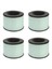 Partu Bs-08 3-1 In-1 Filtre Sistemi Için 4x Hepa Filtresi Filtre Öncesi Gerçek Hepa Filtresi Aktif Karbon Filtre Içerir (Yurt Dışından) 1