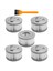 Xiaomi Jimmy JV85/JV85 Pro/h9 Pro Handheld Kablosuz Elektrikli Süpürge Için 6pcs Hepa Filtresi (Yurt Dışından) 3