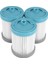 3pcs Tineco A10 Kahraman/master Için Yedek Filtre Kiti, A11 Kahraman/master Cordless Vakum Post Filtreleri ve Hepa Filtresi (Yurt Dışından) 3