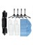Honor Seçimi Için R2 / R2 Plus Robot Vakum Süpürge Solma Yan Fırçası Hepa Filtre Mop Kumaşları Raç Aksesuarları Yedek Kit (Yurt Dışından) 1