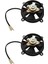 2x 6 Inç Elektrikli Soğutma Fan Radyatörü Dörtlü Kir Bisikleti Buggy Atv Karting 150 200 250CC Motosiklet Soğutucu Fanları (Yurt Dışından) 1