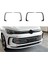 Araba Ön Tampon Dudak Ayırıcı Spoiler Sis Vw Tiguan Mk3 Araba Dış Aksesuarları Karbon Fiber Için (Yurt Dışından) 3