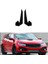 Araba Ön Tampon Dudak Fin Spinitter Spoiler Honda Civic Için Canard Sticker 10. Type-R 2019-2021 (Yurt Dışından) 5