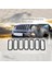 7 Adet Örgü Ön Izgarasız Parlak Siyah, Jeep Renegade 2015-2018 Için Yapışkan Izgara Kapak Çerçeve Katları Seti (Yurt Dışından) 3