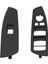 Bmw 7 Serisi F01 F01 F02 F04 Araç Ön Sol Pencere Cam Kaldırma Anahtarı Panel Kapak Trim Çerçevesi Rhd 61319241945 (Yurt Dışından) 3