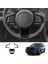 Subaru Forester Için Araç Direksiyon Simidi Trim Kapak Çıkartması 2025 Araba Iç Aksesuarları Parlak Siyah (Yurt Dışından) 5