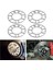 4pcs Alüminyum Tekerlek Ara Parçaları Şimler Plaka Otomatik Tekerlek Aralayıcıları 3mm 4X100 4X114.3 5X100 5X108 5X114.3 5X120 (Yurt Dışından) 4