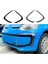 Araba Ön Tampon Ayırıcı Spoiler Trim Izgara Kanard Için Vw Up 2011-2015 Ön Izgara Rüzgar Kanadı Karbon Fiber (Yurt Dışından) 5