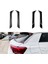 Araba Arka Pamuk Yan Spoiler Canards Vw T-Roc 2017-2024 Arka Ön Cam Yan Kanat Trim Sticker, A Için (Yurt Dışından) 3
