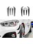 Araba Ön Tampon Dış Yan Ayırıcı Spoyler Bmw 1 Serisi F20 F21 M Sport 2015-2019 Parlak Siyah (Yurt Dışından) 3
