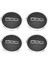 8pcs Fiat Için 133MM Hubcap 500 Tekerlekler Merkez Hub Kapakları Seti 68078419AC 68078421AC Toz Kapağı 51884863 Gümüş (Yurt Dışından) 2