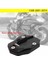 Yamaha FJR1300 Fjr 1300 2001-2019 Yan Stand Plakası Uzatma Pedi Siyah Için Motosiklet Kickstand Pad (Yurt Dışından) 2
