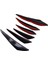 Evrensel Pvc Araba Ön Tampon Dudak Koruyucu Arka Difüzör Otomatik Spoiler Ayırtıcı Kanat Koruma Koruma 6pcs (Yurt Dışından) 1