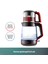 Infinity XL 1764H Cam Çay Makinesi Siyah Kırmızı 4