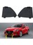 2x B63B-50-101 B63B-50-102 Araba Ön Alt Tampon Tow Hook Göz Kapağı Mazda Için Izgara Kapakları 3 2017-2018 (Yurt Dışından) 5