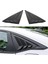 Arka Yan Pencere Kanjörleri Üçgen Pencere Cam Panjur Honda Civic Sedan 11TH 2022 2023 - Abs Matt Black (Yurt Dışından) 2