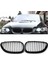 4x E60 Izgara Ön Böbrek Spor Bmw E60 E61 M5 525I 525XI 528I 528XI 530I 2003-2009 (Parlak Siyah) (Yurt Dışından) 2