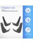 4pcs Mazda 3 Bm Bn Axela Hatchback 2014-2018 Çamurluk Çamur Guard Flep Splash Flaps Accessories (Yurt Dışından) 5