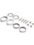 Egzoz Flanş Takım Kiti Flanşlar Contalar C-Clips Fındıklar Harley Softail Sportster Dyna Touring 30-0205 (Yurt Dışından) 2