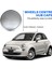 2pcs Fiat Için 133MM Hubcap 500 Tekerlekler Merkez Hub Kapakları 68078419AC 68078421AC Toz Kapağı (Yurt Dışından) 2