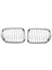 1 Çift Ön Böbrek Izgarası Izgara Krom -Bmw E46 325CI 330CI 3 Serisi Coupe 2dr 1999-2002 (Yurt Dışından) 1