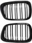 Parlak Siyah Ön Kaput Böbrek Grille Izgara Bmw E39 5 Serisi Için Çift Çizgi 525 528 1995-2004 51137005837 51137005838 (Yurt Dışından) 2